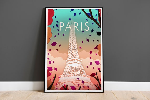 Paris Eiffel Tower Print