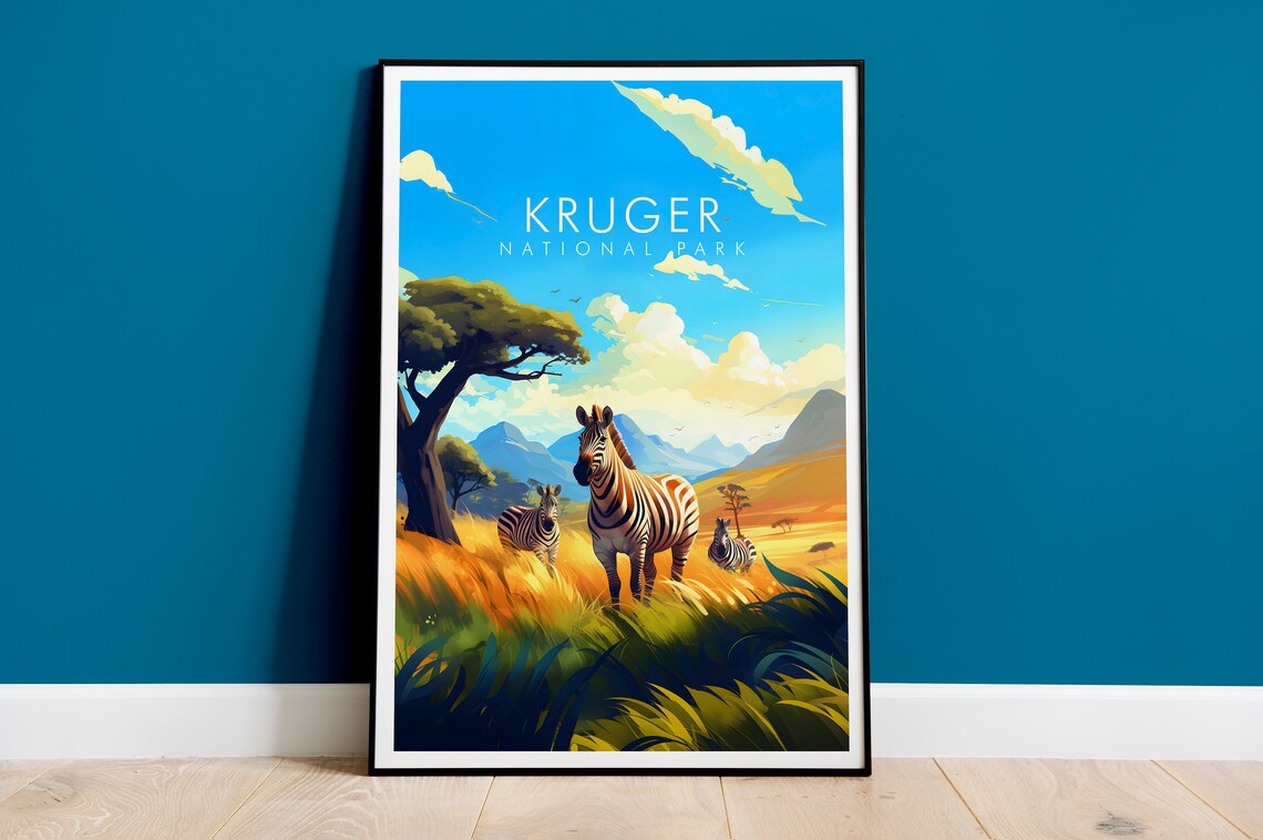 Kruger National Park Print South Africa