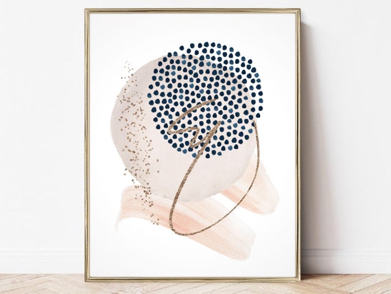 Abstract Art Maximalist Wall Art Print Original Abstract Neutral Abstract Decor Wall Art