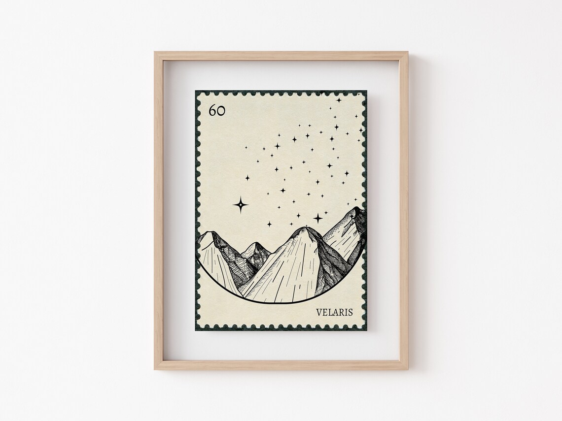 Velaris Acotar Art Print, Bookish Wall Decor - Image 3