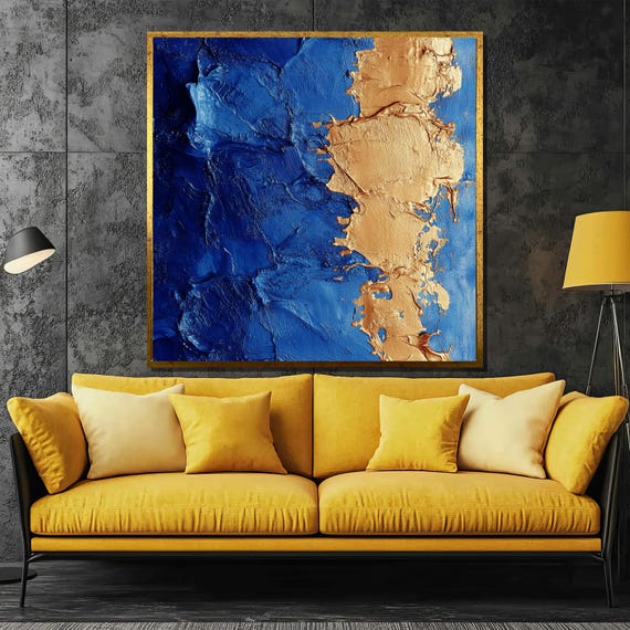 Expressionist Abstract Portrait With Vibrant Colors And Bold Brushstrokes Contemporary Art