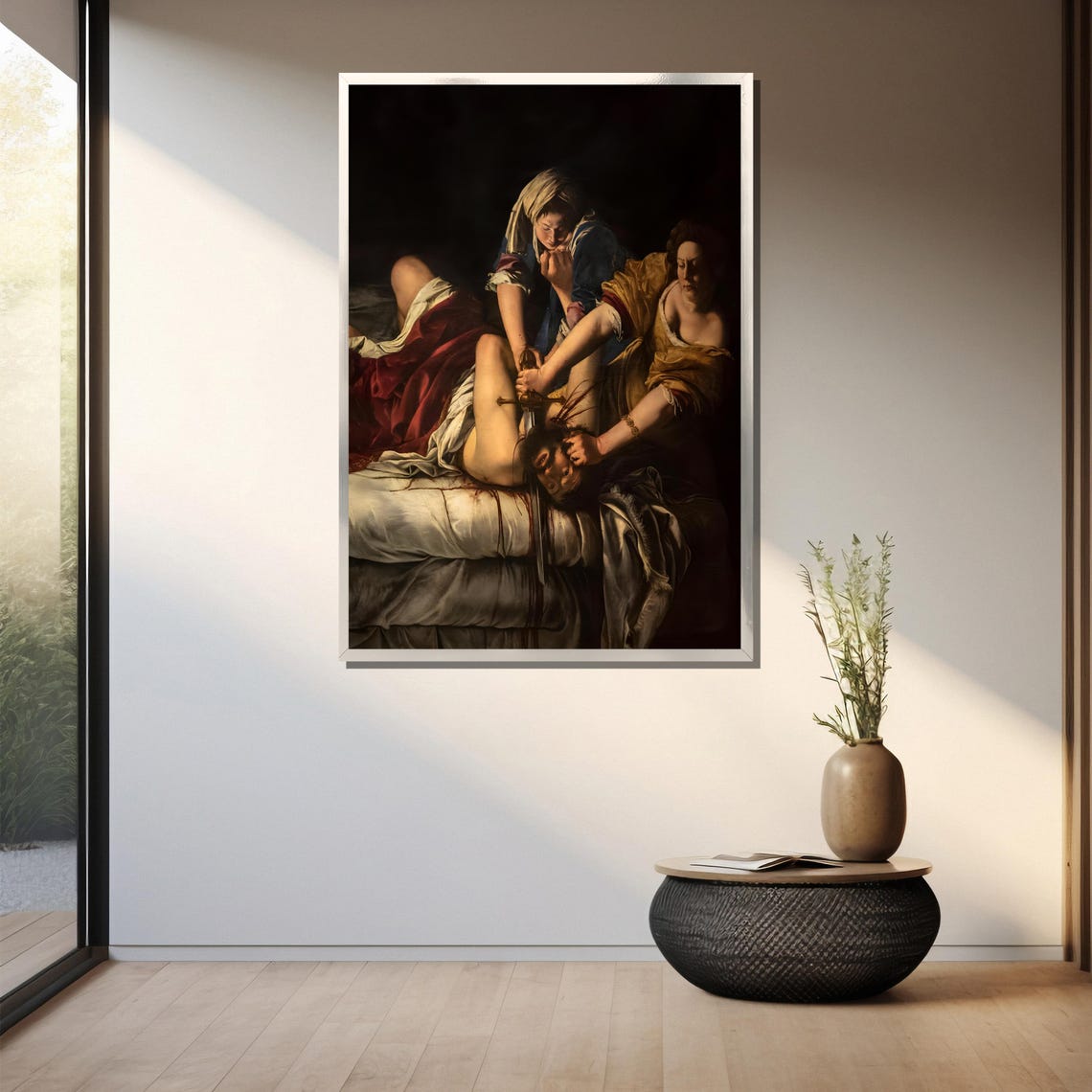 Artemisia Gentileschi Judith Slaying Holofernes Baroque Art Poster - Image 3
