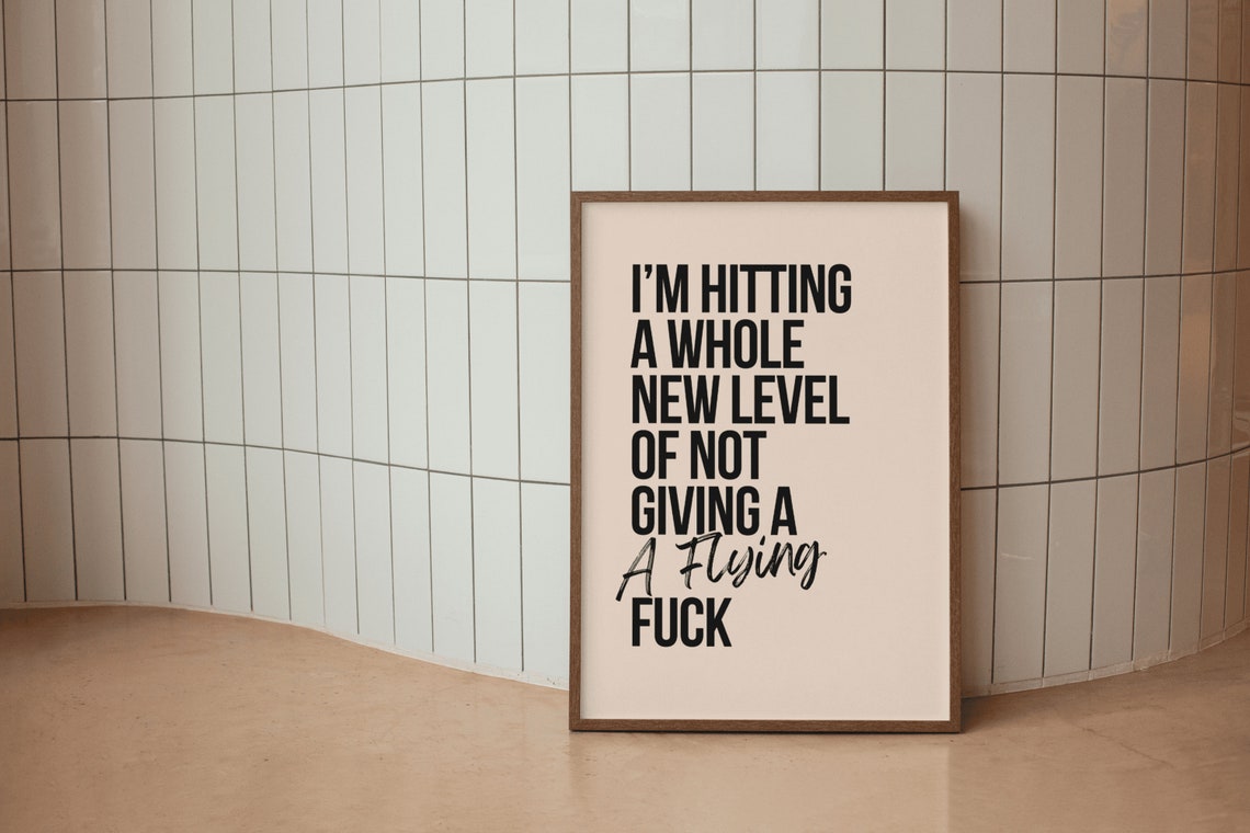 That Sounds Like A You Problem Bold Funny Sarcastic Quote Poster - Image 2