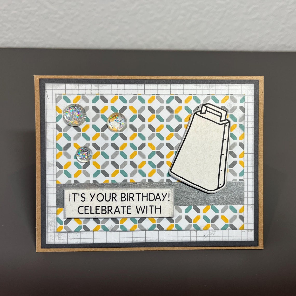 More Cowbell Birthday Greeting Card
