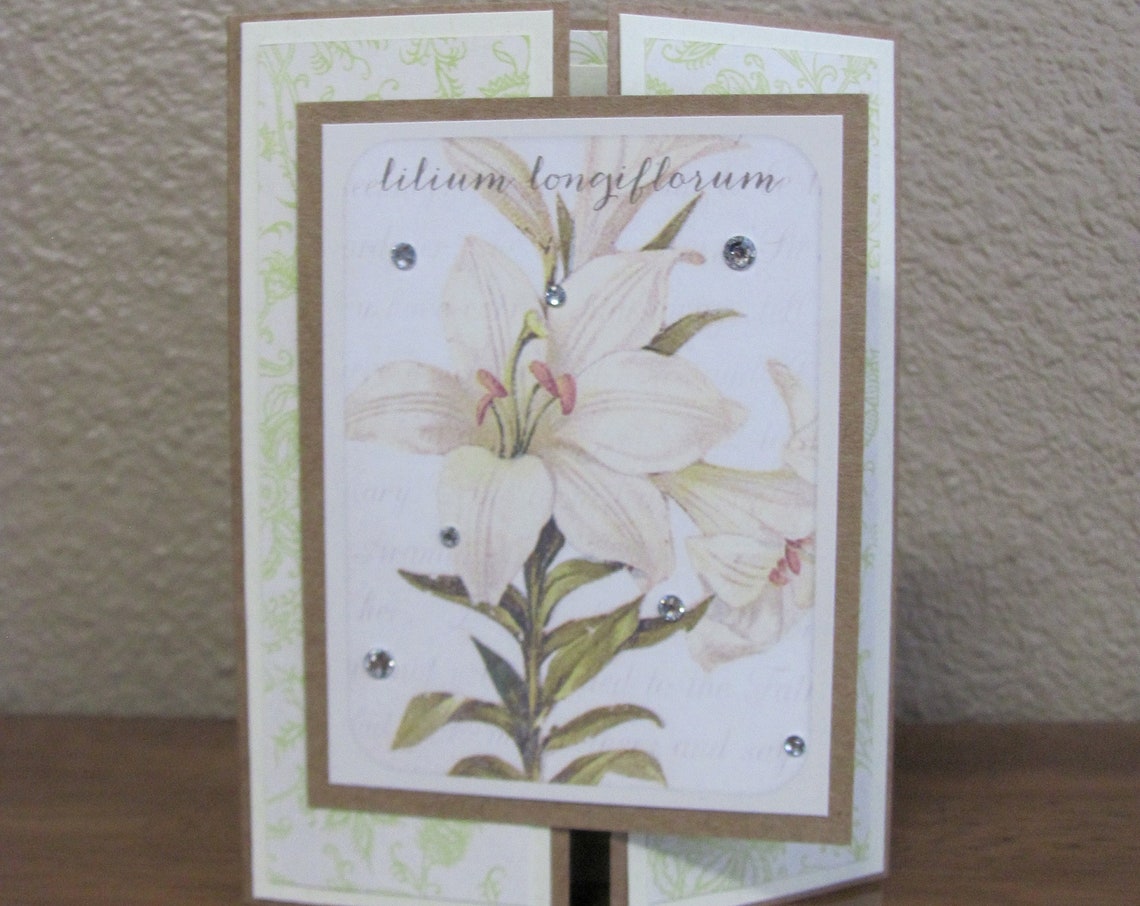 Lily, Happy Easter Greeting Card