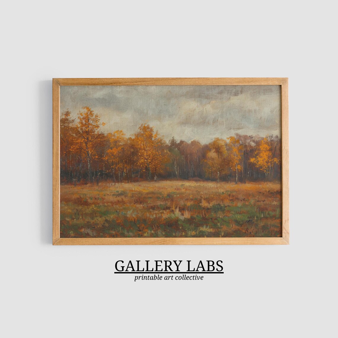Forest Wall Art Fall Decor Moody Autumn Print Cabin Decor Fall Wall Art Rustic Home Decor Art - Image 3