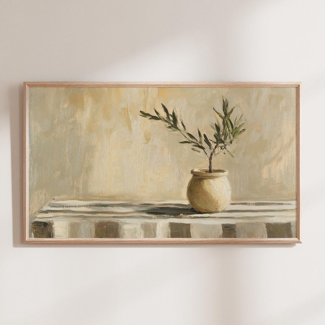 Vintage Botanical Olive Tree Art Print