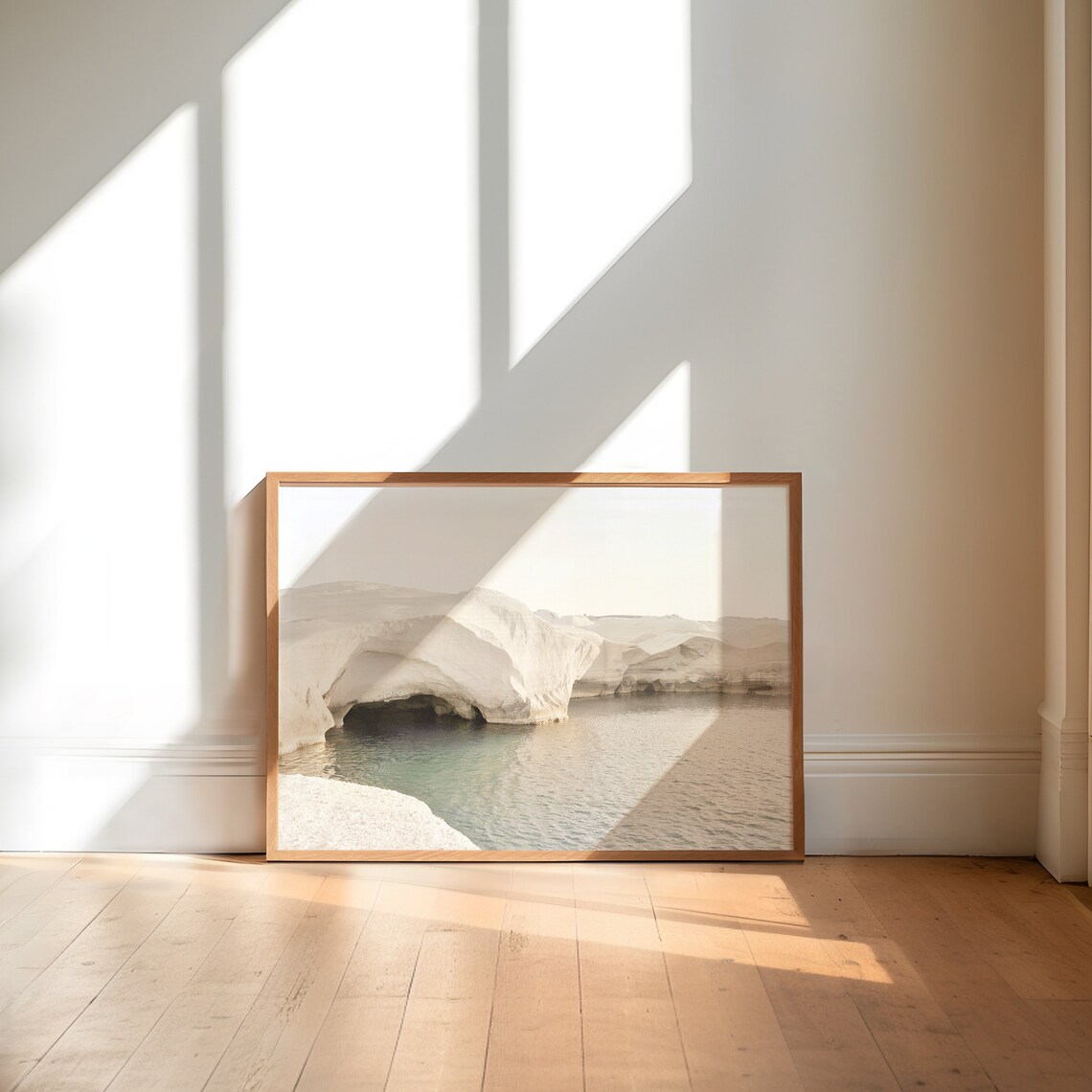 Milos Greece Beach Art Print, Sarakiniko Landscape - Image 2