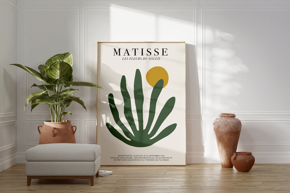 Matisse Print Matisse Poster Wall Art Print Matisse Wall Art Printable Wall Art Art - Image 3