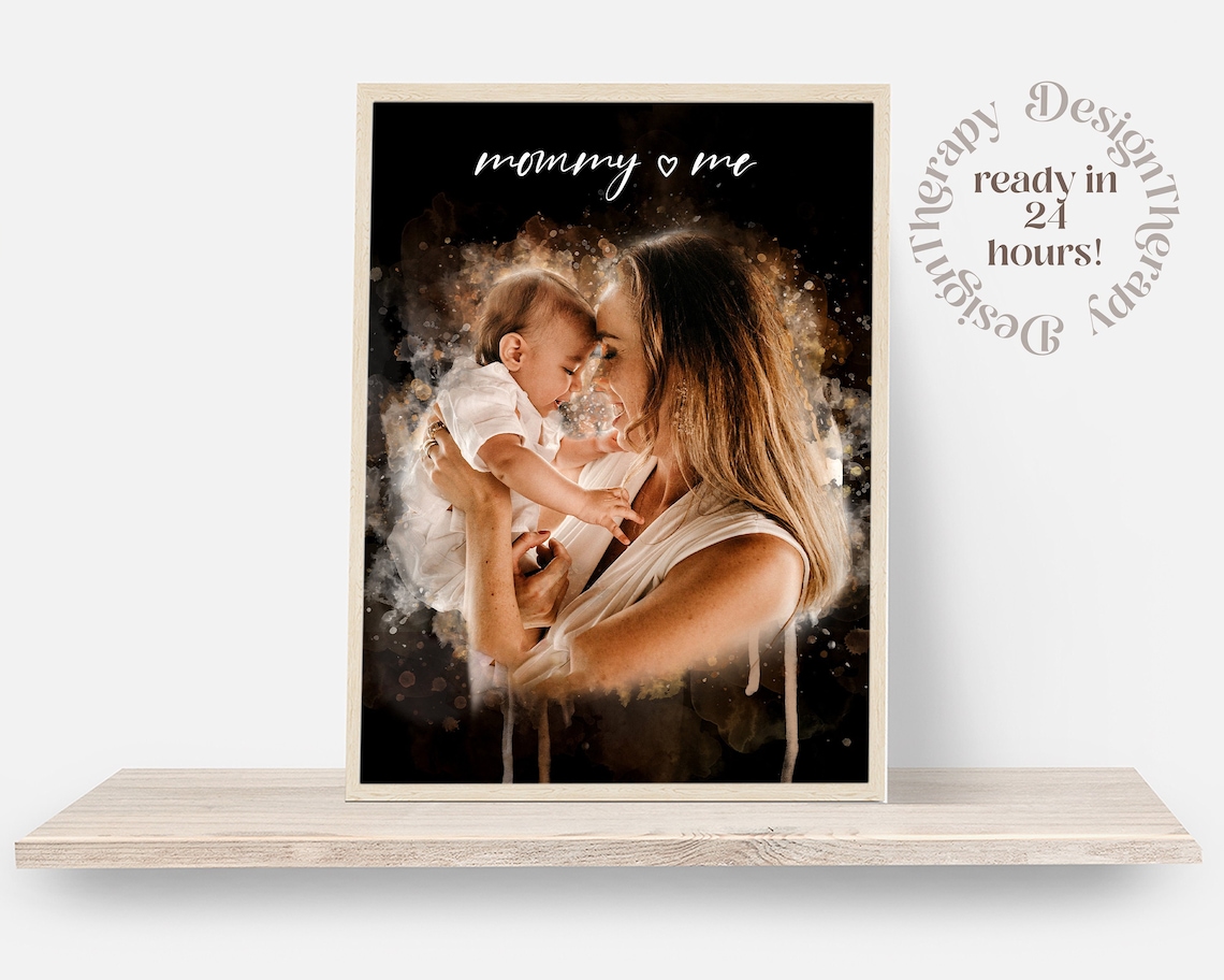 Watercolor Portrait Personalized Portrait Art Print