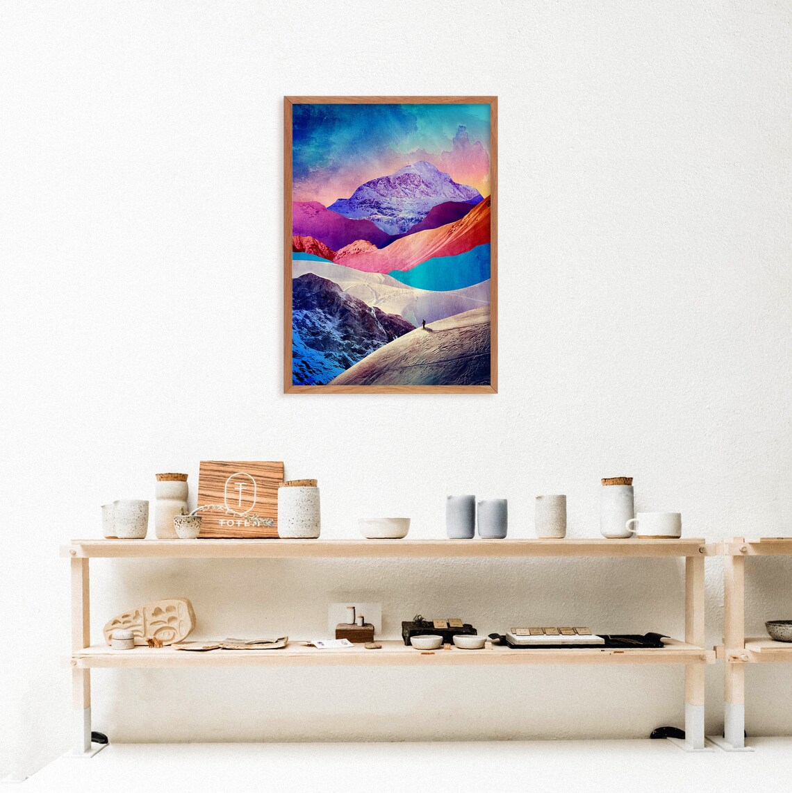 Mountain Landscape Art Print, Nature Decor - Image 2