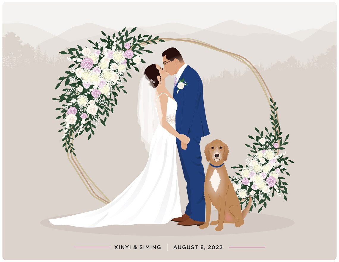 Wedding First Dance Anniversary Portrait - Image 3