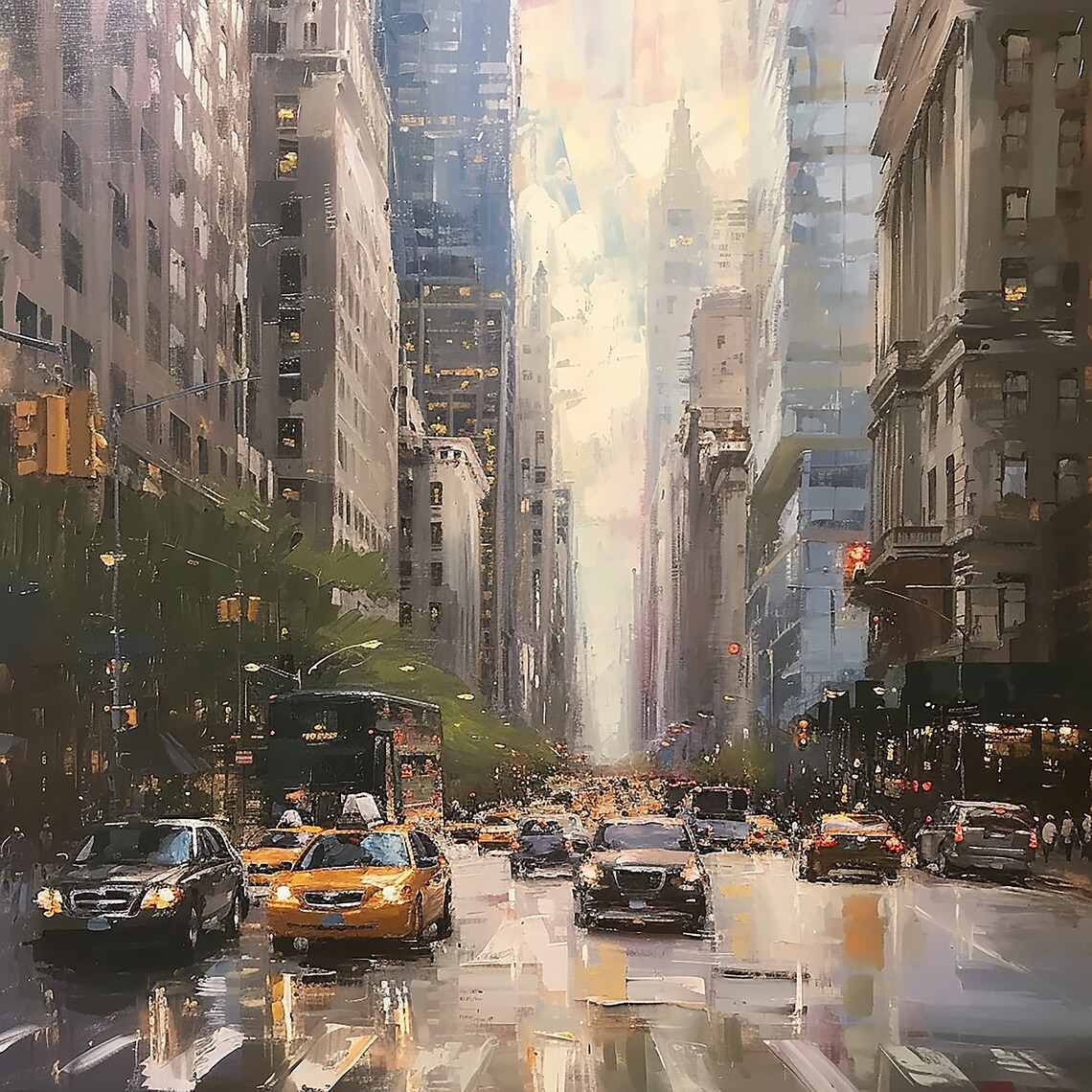 New York City Street View, Manhattan Landscape - Image 2