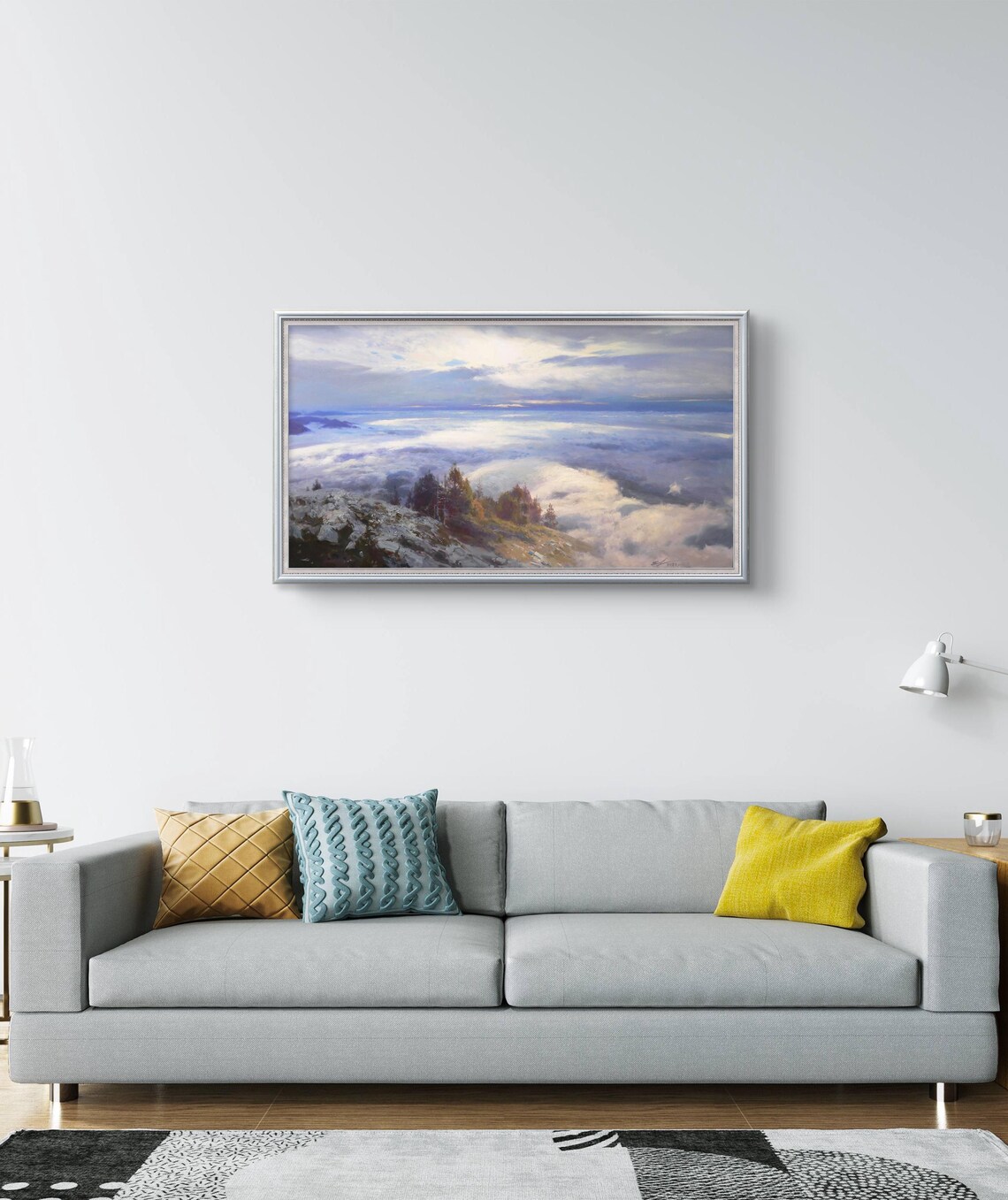Above the Clouds, Mountain Summit at Sunrise - Image 2