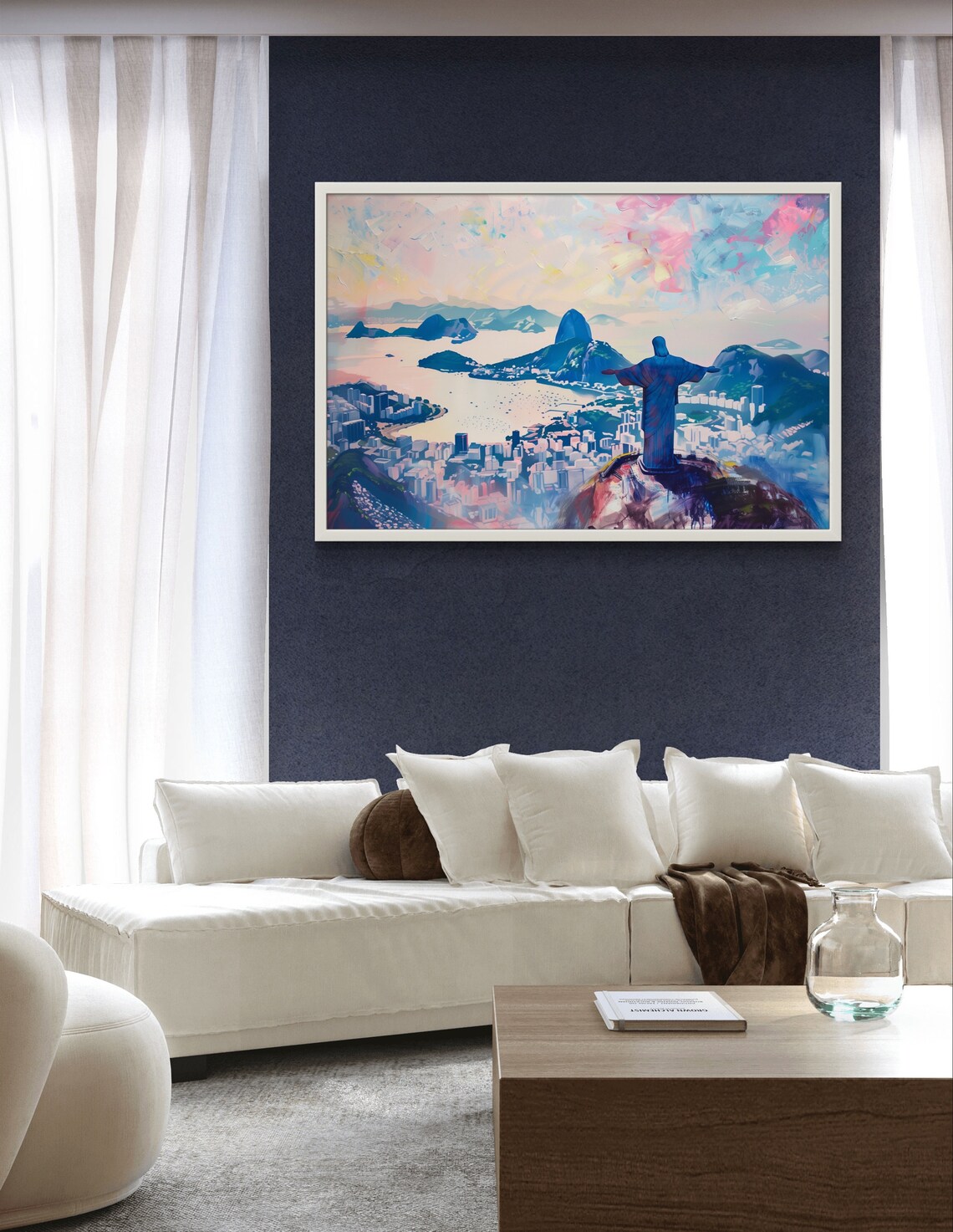 Rio De Janeiro Christ The Redeemer Brazil Art Print - Image 4