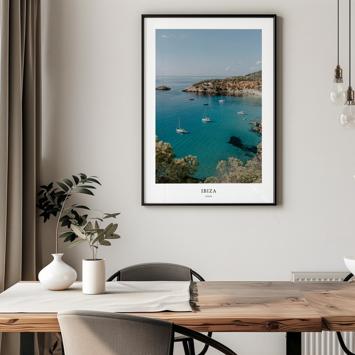 Real Photo Ibiza Print European Wall Art Spain Poster Ibiza Island Photography Home Decor Wall Hanging European Travel Souvenir - Image 3