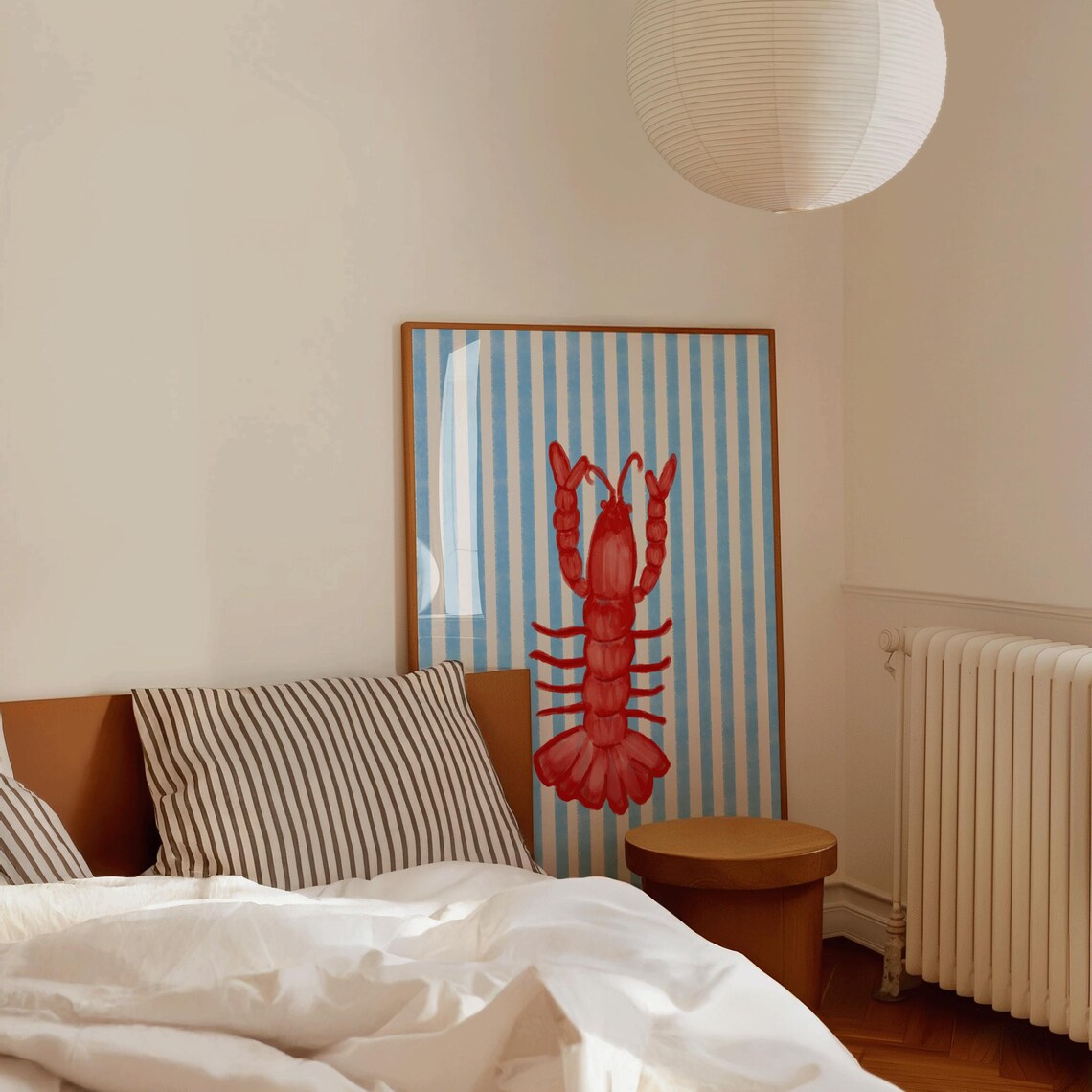 Lobster Print, Vintage Coastal Kitchen Art - Image 3