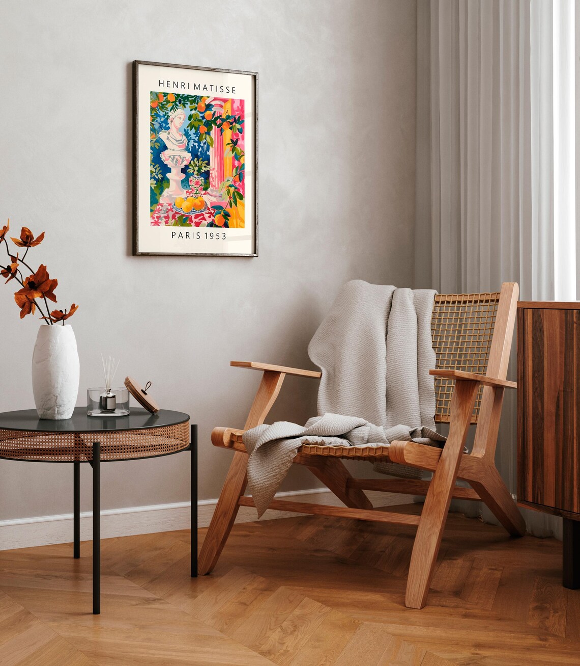 Greek Mythology Decor Matisse-Inspired Art Print - Image 3