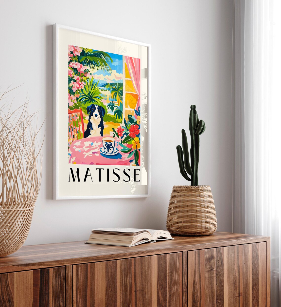 Border Collie Coffee Poster, Funny Kitchen Decor - Image 4