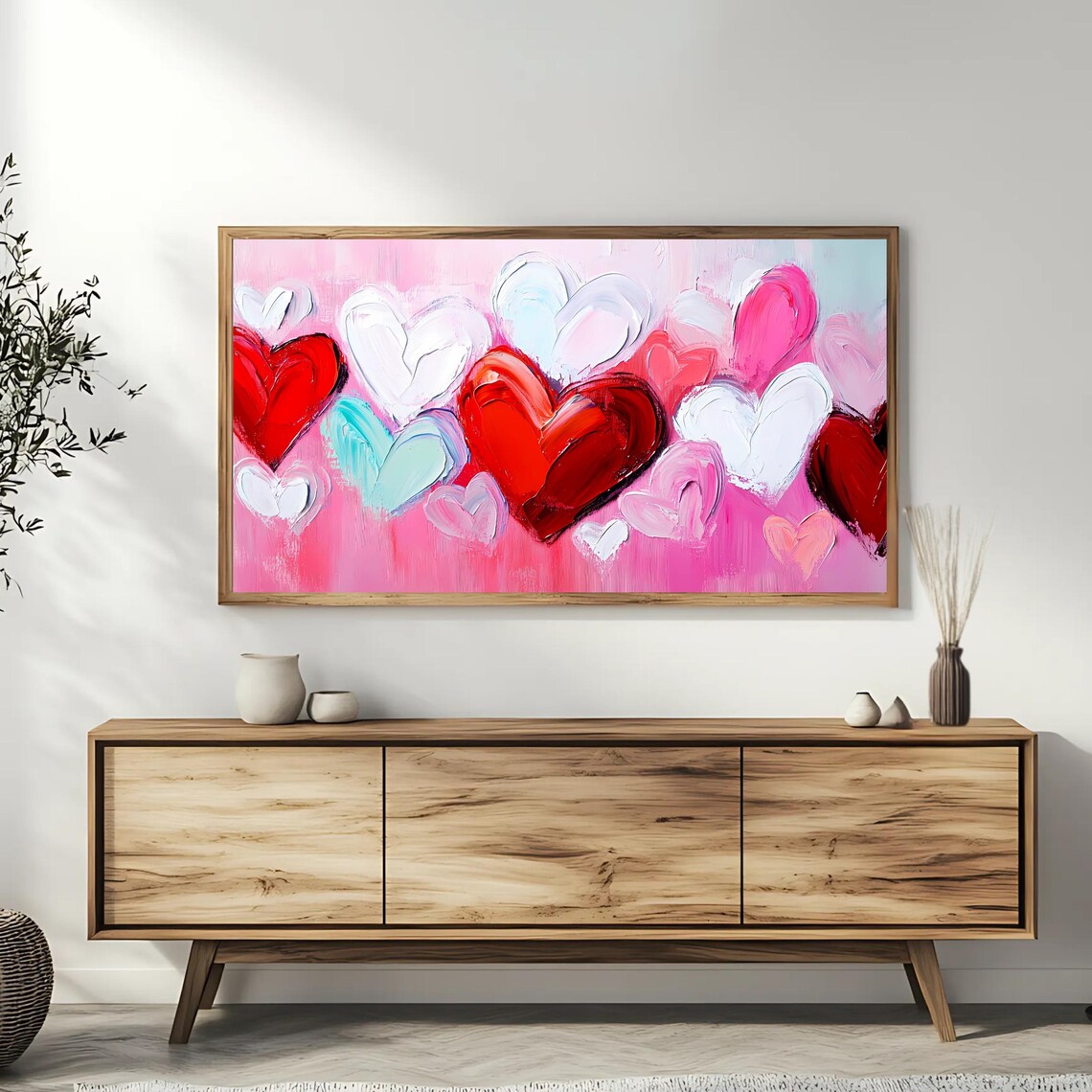 Valentine's Day Heart Art, Romantic Roku Screensaver - Image 3