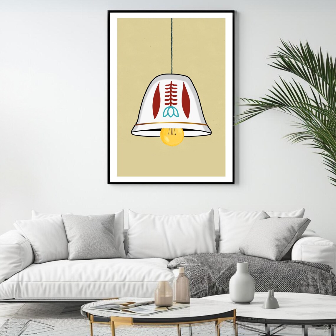 Lebanese Coffee Cup Pendant Lamp Funny Home Lighting Art Poster - Image 4