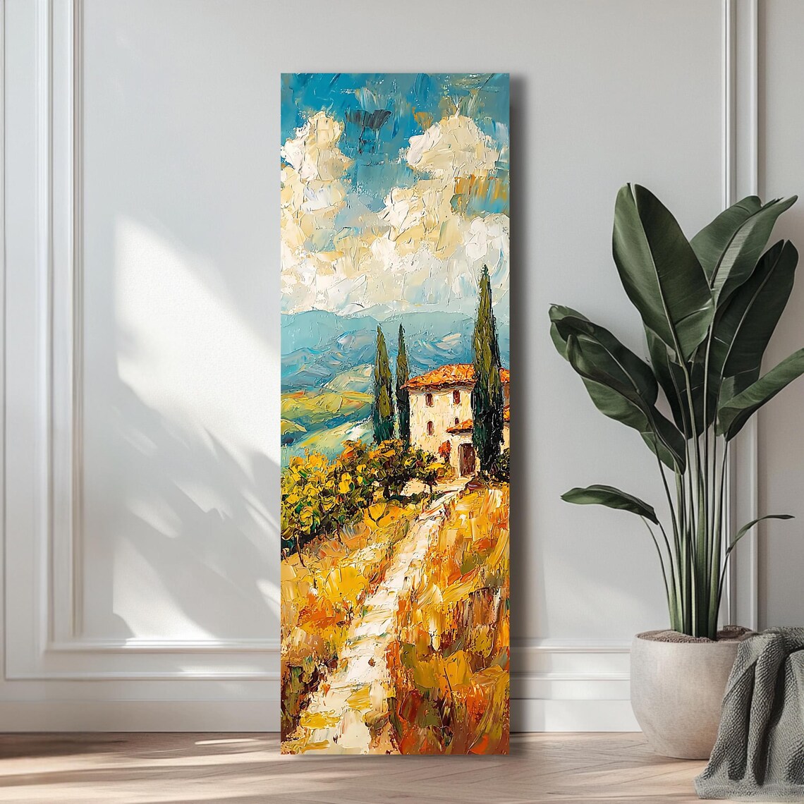 Tuscany Landscape Art Print, Italian Countryside - Image 3