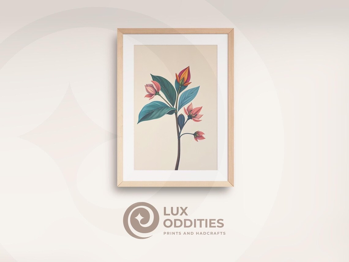 Contemporary Flowers, Modern Floral Wall Decor