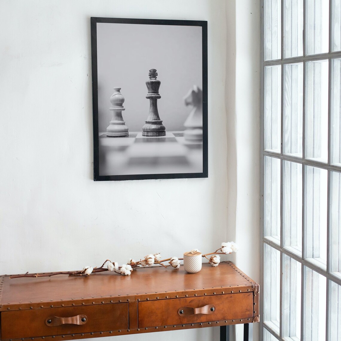 King Print Chess Photography, Home Decor - Image 4