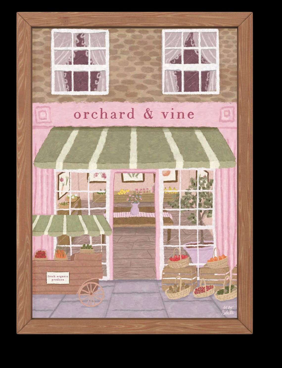 Fruit And Veg Store Print, Kitchen Wall Art - Image 3