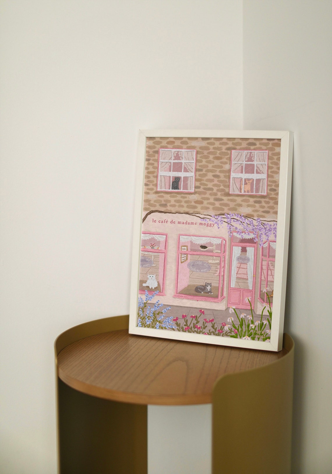 Cat Cafe - Traditional Travel Poster - Image 6