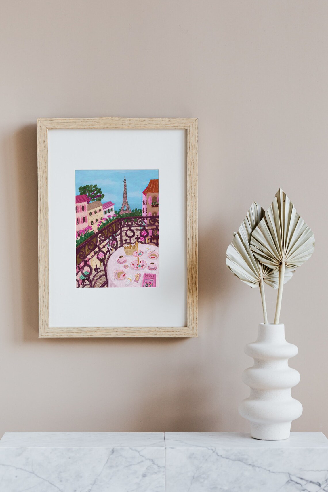Paris Eiffel Vintage Travel Poster - Image 3