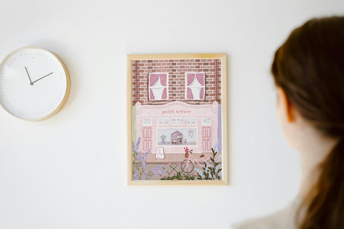 Toy Shop Print, Girls Nursery Art - Image 5