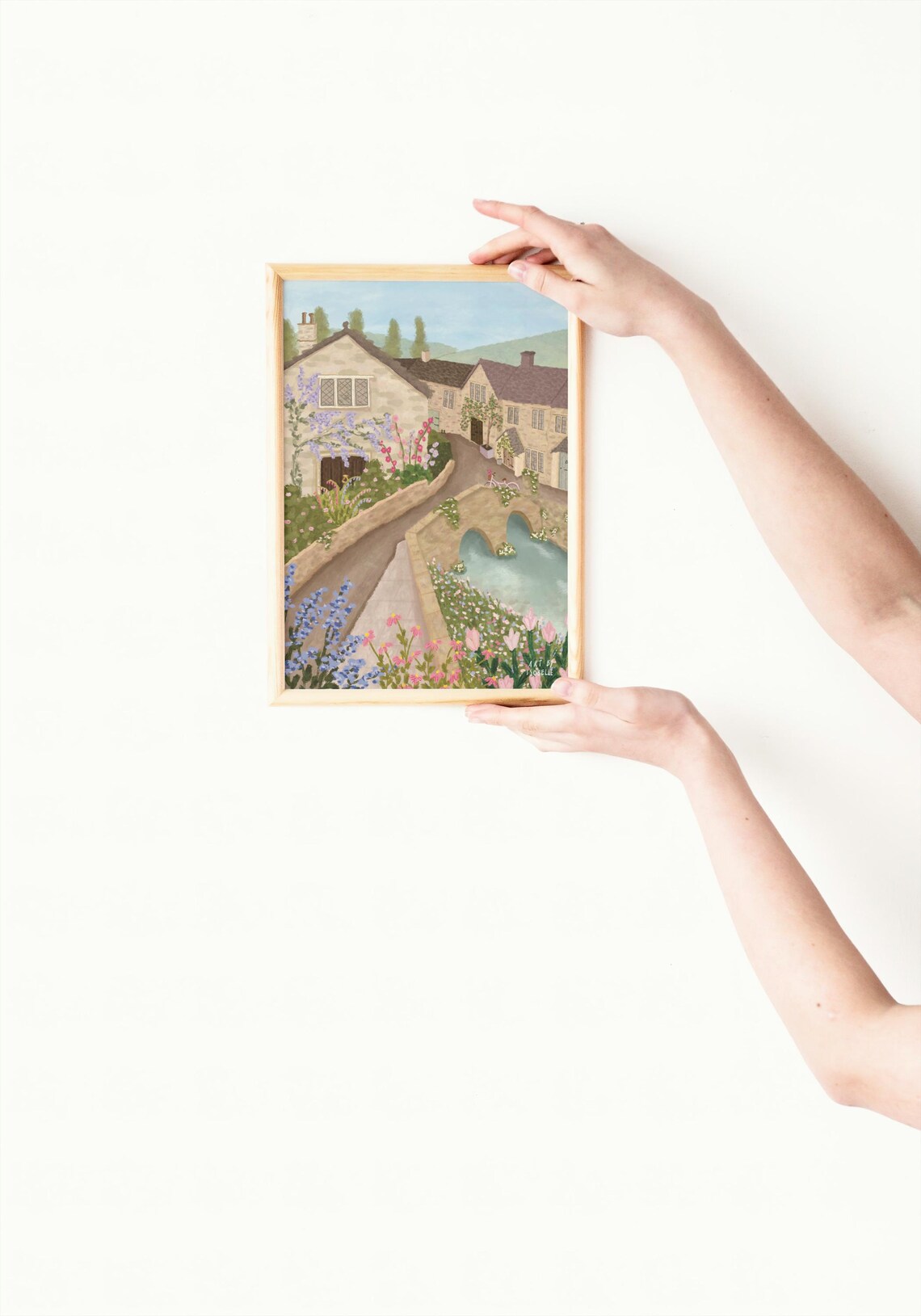 Castle Combe, Cotswold England Travel Poster - Image 7