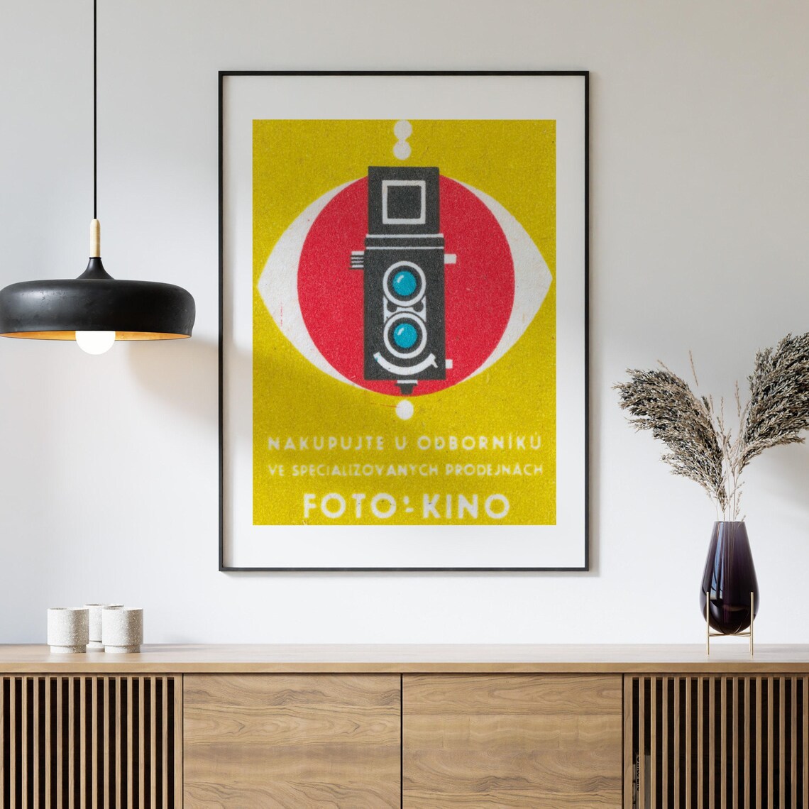 Vintage Camera Store Advertizement Art Print - Image 4