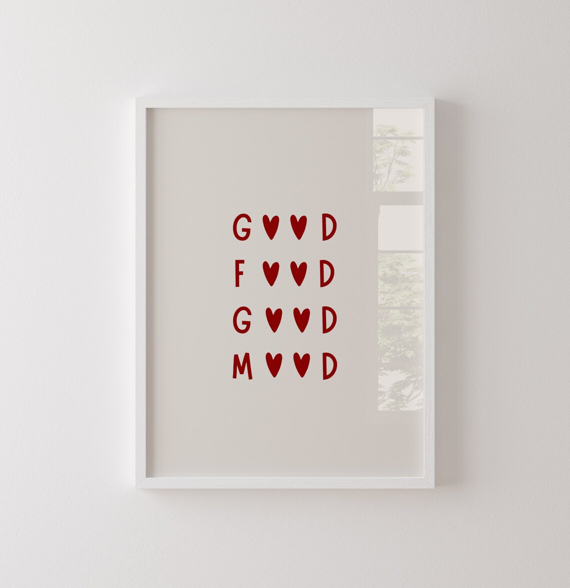 Good Food Good Mood Chefs Kitchen Art Print