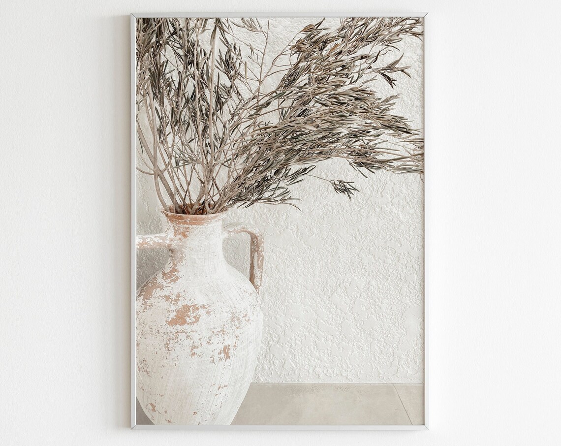 Olive Tree Print, Greece Mediterranean Wall Art