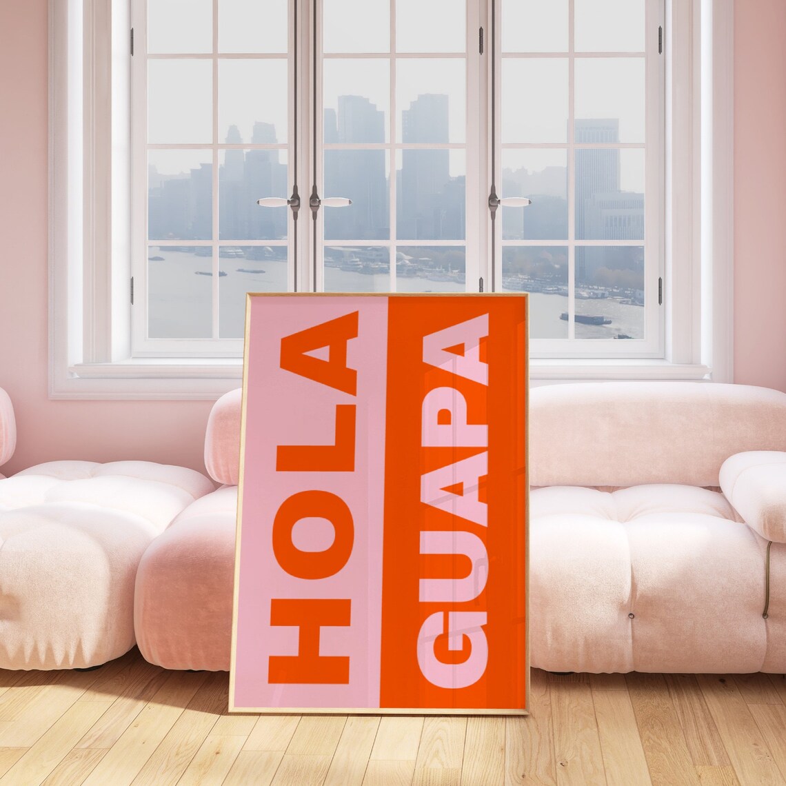 Hola Guapa Quote Print, Trendy Spanish Typography - Image 3