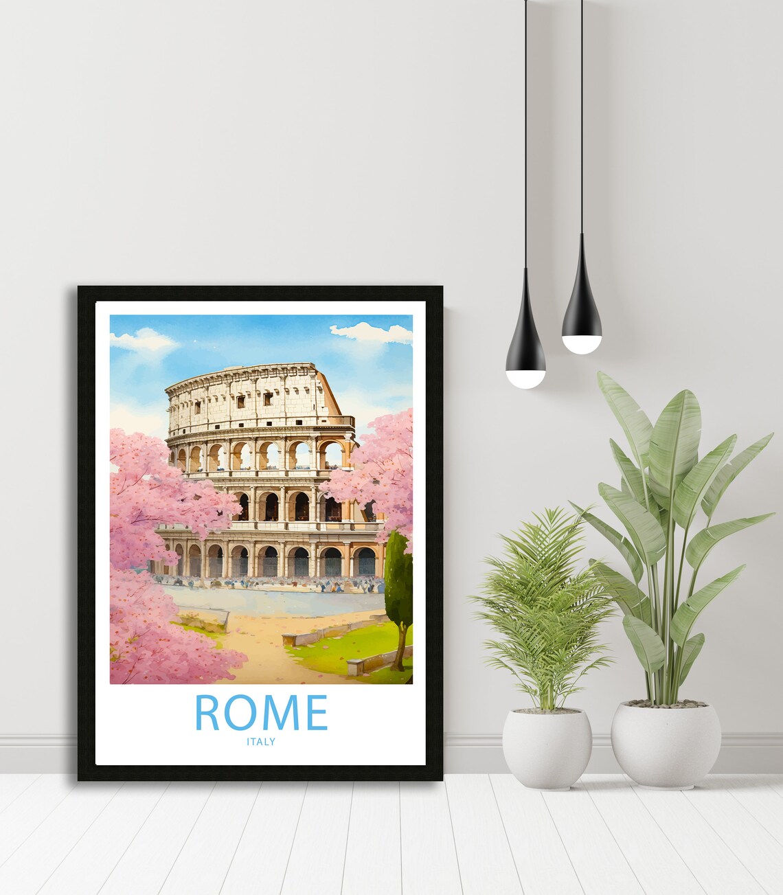 Colosseum Travel Print Wall Art Colosseum Rome Travel Poster Wall Hanging Home Dcor Colosseum Gift Lover Colosseum Rome Art Lover Colosseum - Image 5