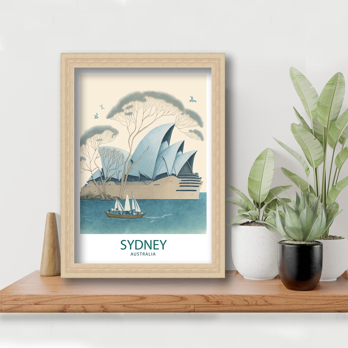 Sydney Opera House Travel Poster, Wall Decor Print - Image 5