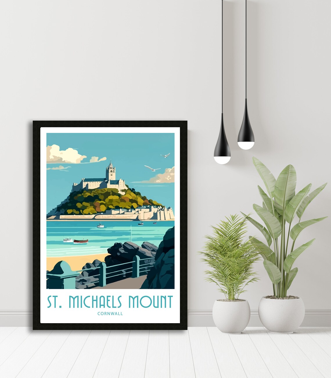 St Michaels Mount Home Decor Poster Print - Image 5