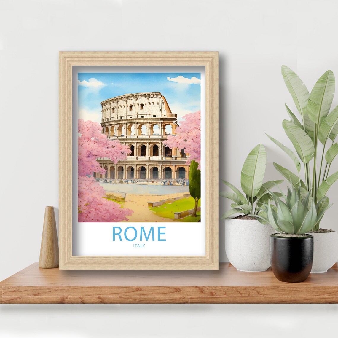 Colosseum Travel Print Wall Art Colosseum Rome Travel Poster Wall Hanging Home Dcor Colosseum Gift Lover Colosseum Rome Art Lover Colosseum - Image 6