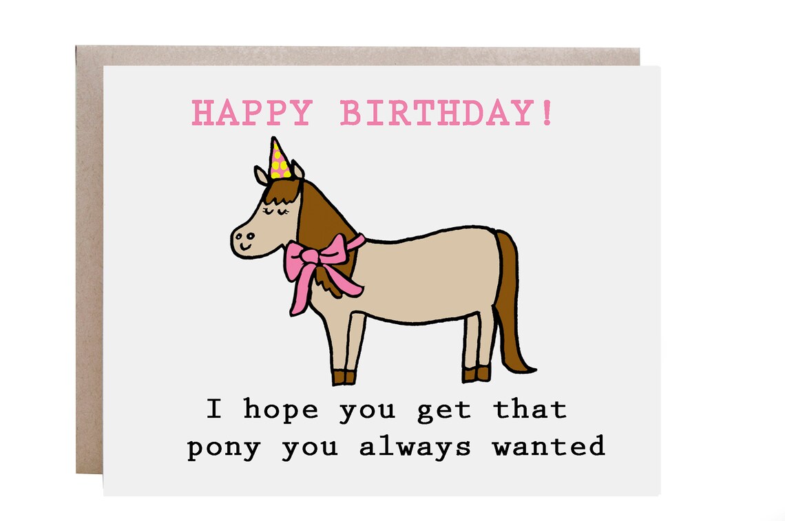 Sarcastic Birthday Card Funny Birthday Card Bff Birthday Card