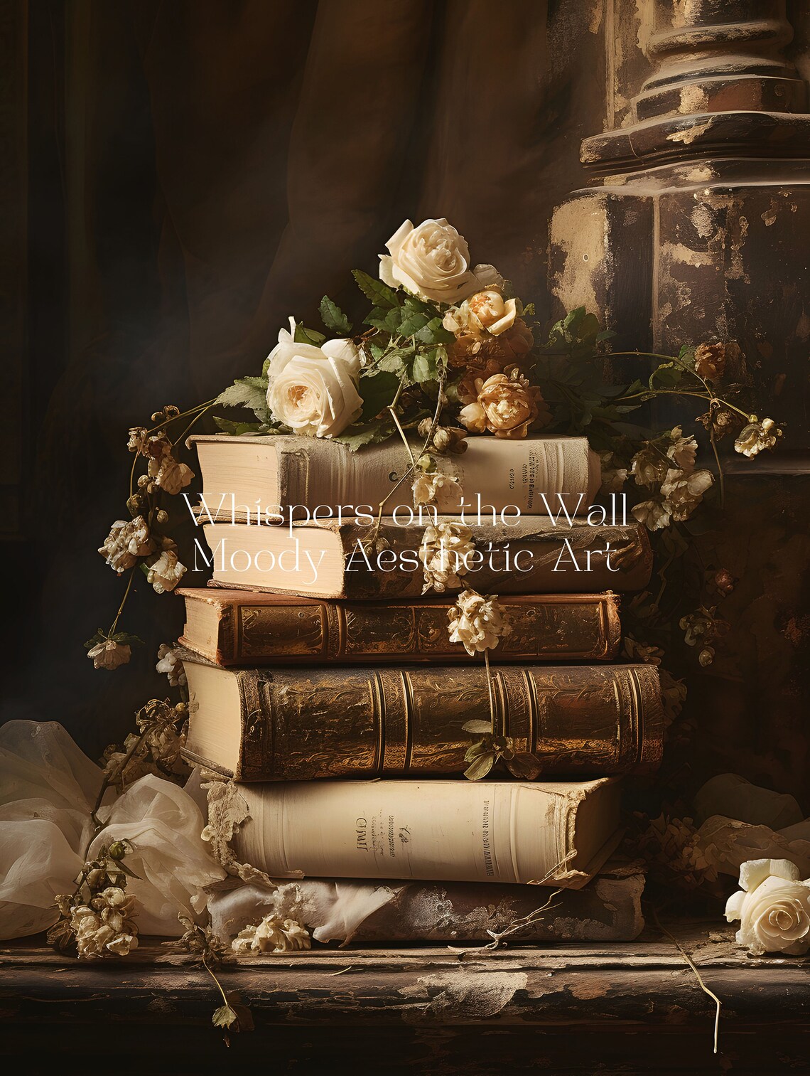 Dark Academia Smut Readers Still Life Art Print - Image 4
