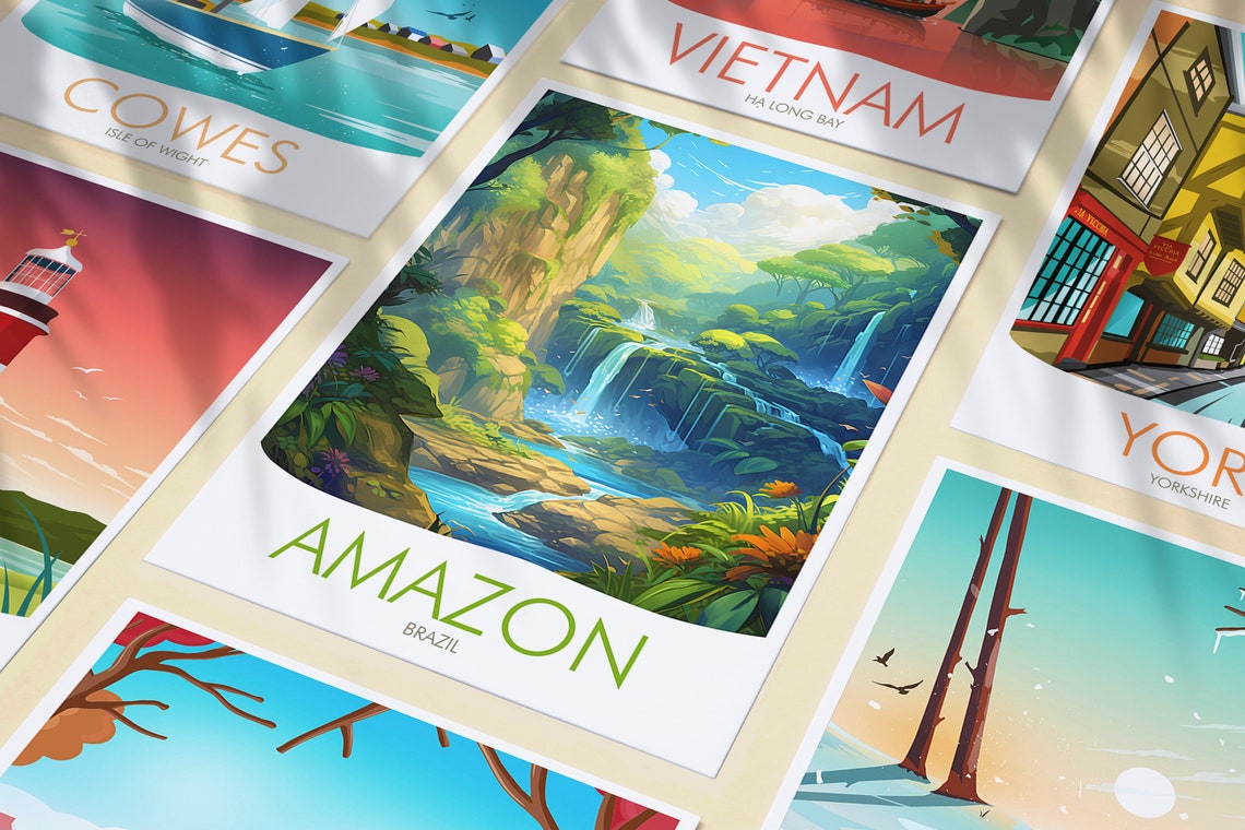 The Amazon Travel Print Brazil Amazon Rainforest - Image 3