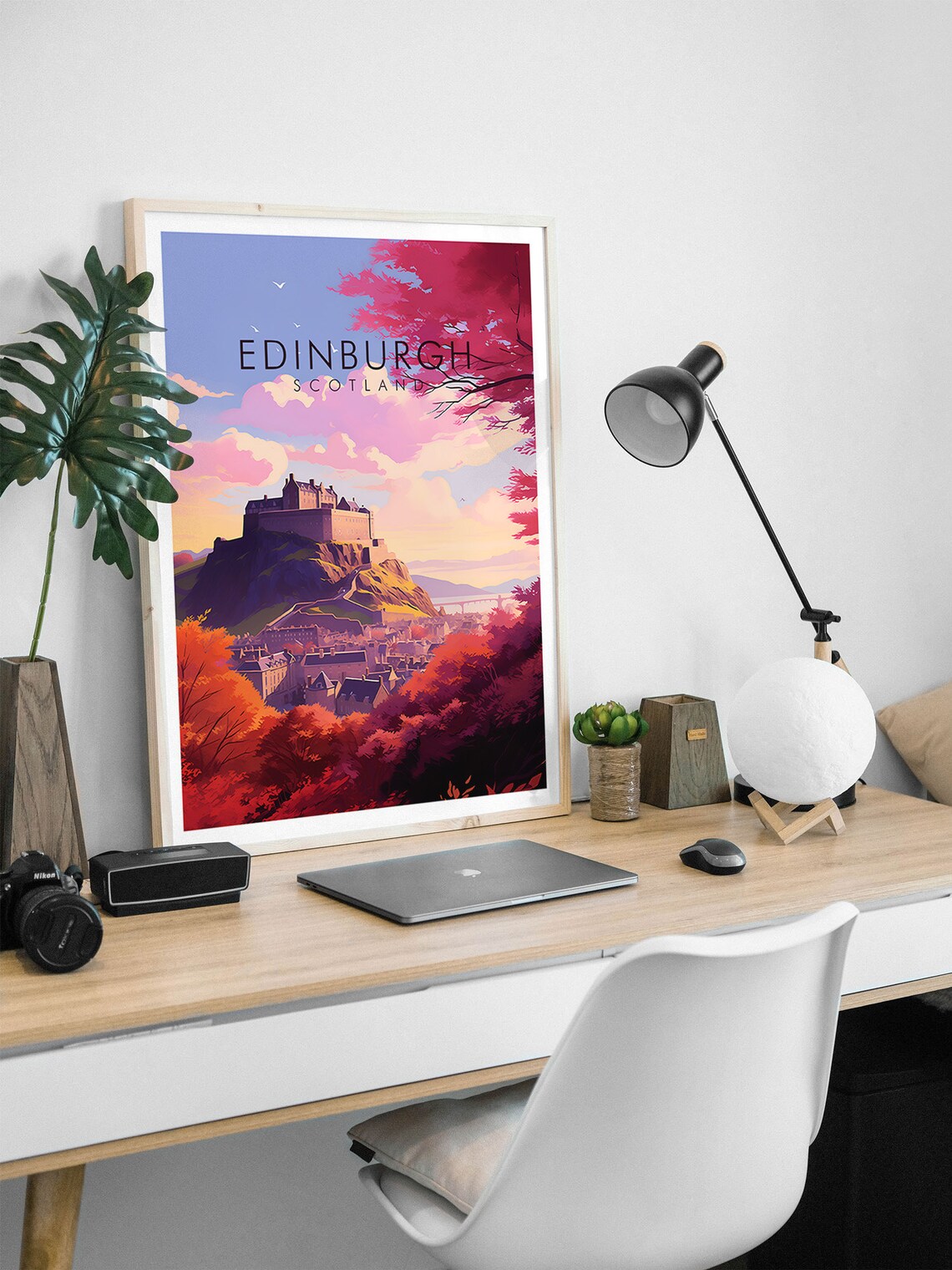 Edinburgh Scotland Customisable Travel Poster - Image 2