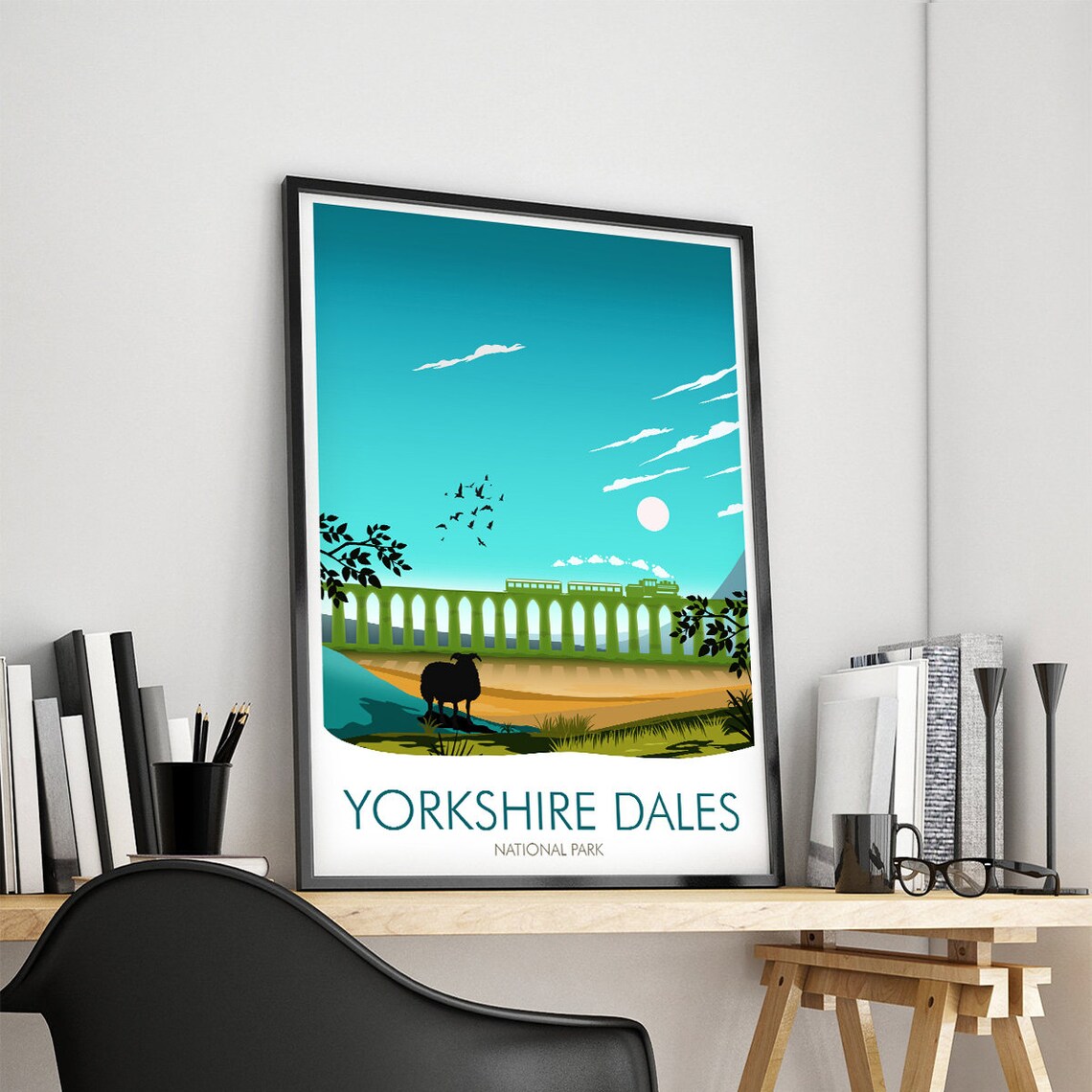 Yorkshire Dales Art Print, Yorkshire Landscape - Image 4