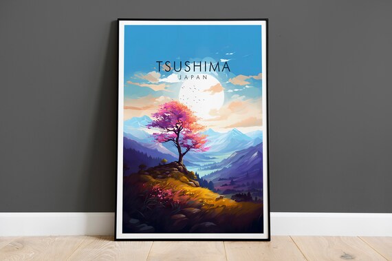 Tsushima Island Print Japan