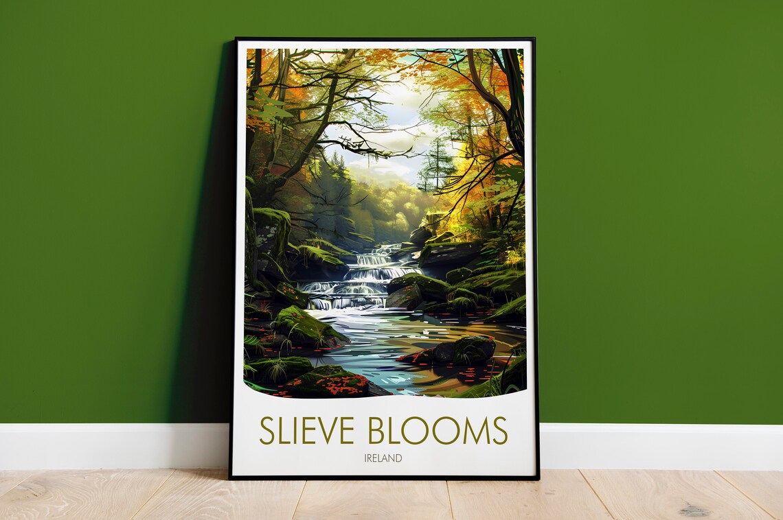 Slieve Bloom Mountains Ireland Art Print
