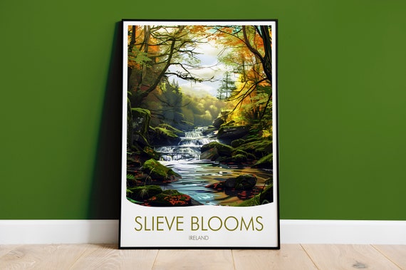 Slieve Bloom Mountains Ireland Art Print