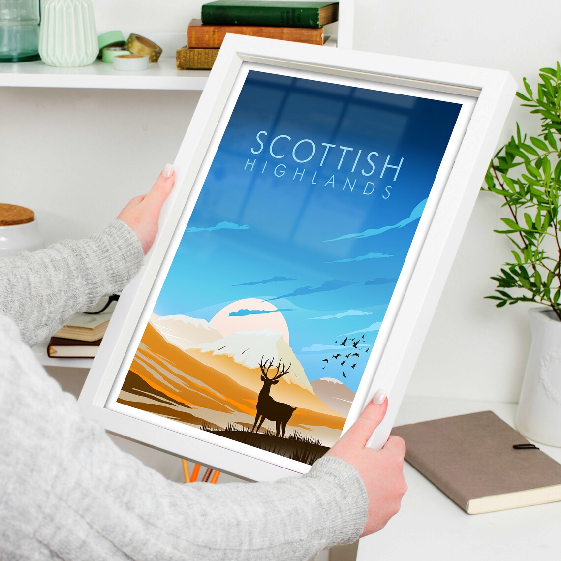 Scotland Scottish Landscape Travel Poster - Image 4